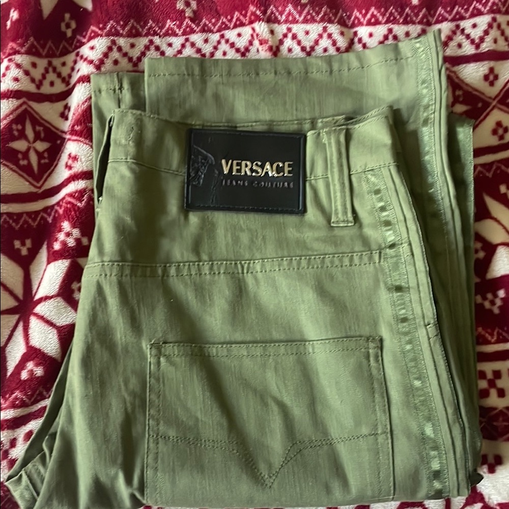 Versace Jeans Couture Olive Pants